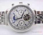 Best Patek Philippe Replica Watches - Geneve Moonphase White Gold Patek Philippe Replica Watch